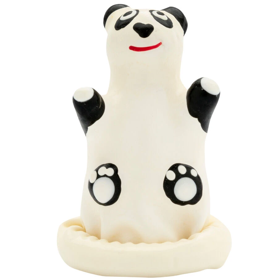 CONDOMERIE - PRÉSERVATIFS FANTAISIE PEINTS À LA MAIN MODÈLE PANDA 1